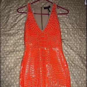 NEON BCBG SEXY DRESS